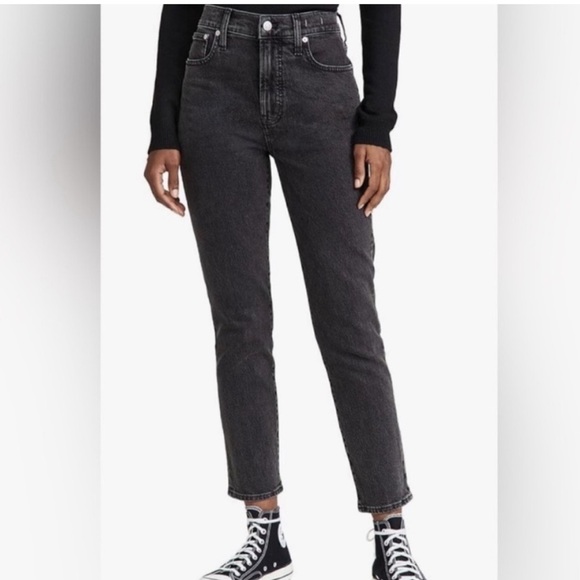 The Perfect Vintage Jean Madewell Black Wash NWOT - Picture 1 of 4
